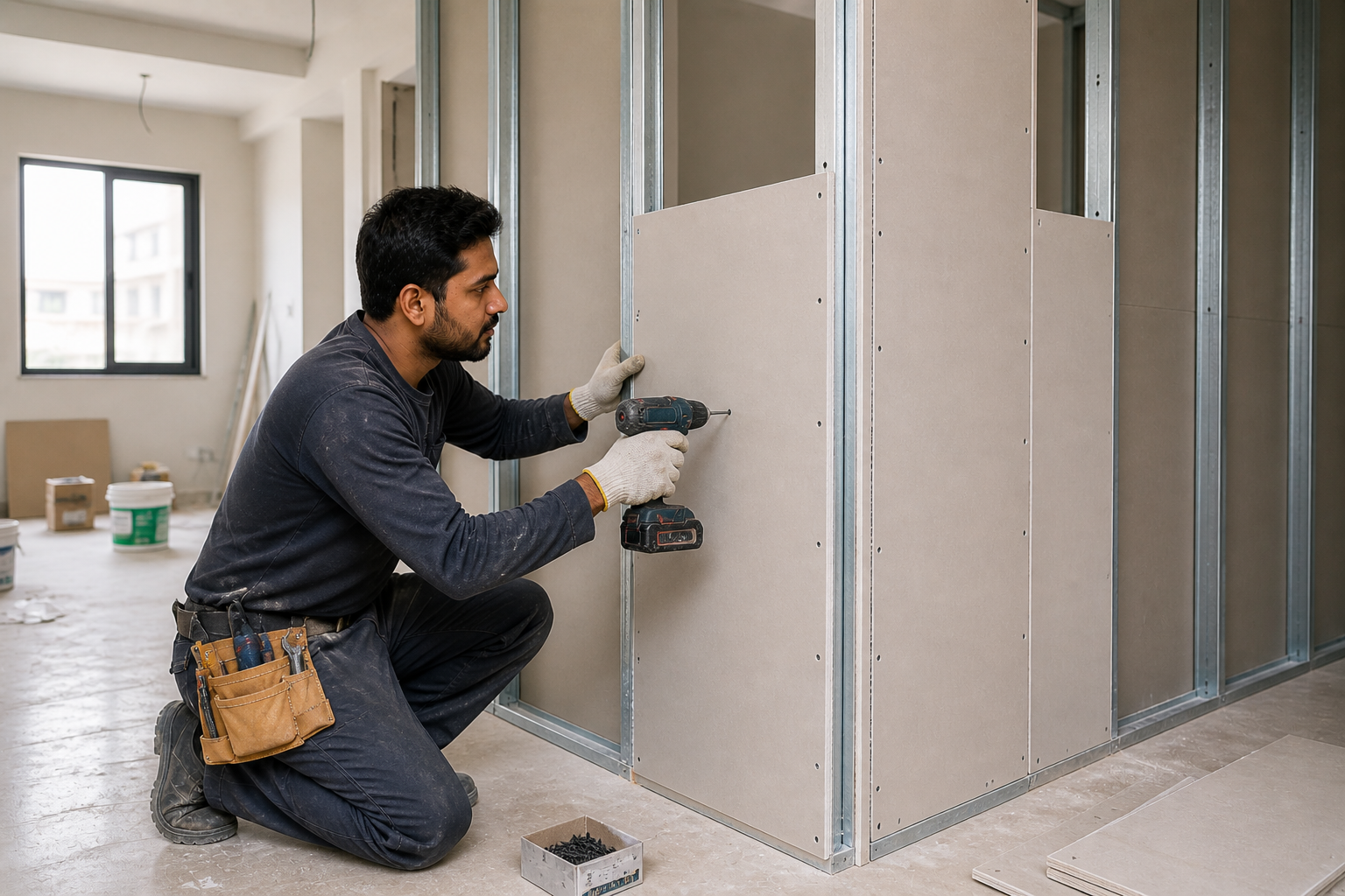Partition work service by Doha ProFix Solutions in Doha Qatar