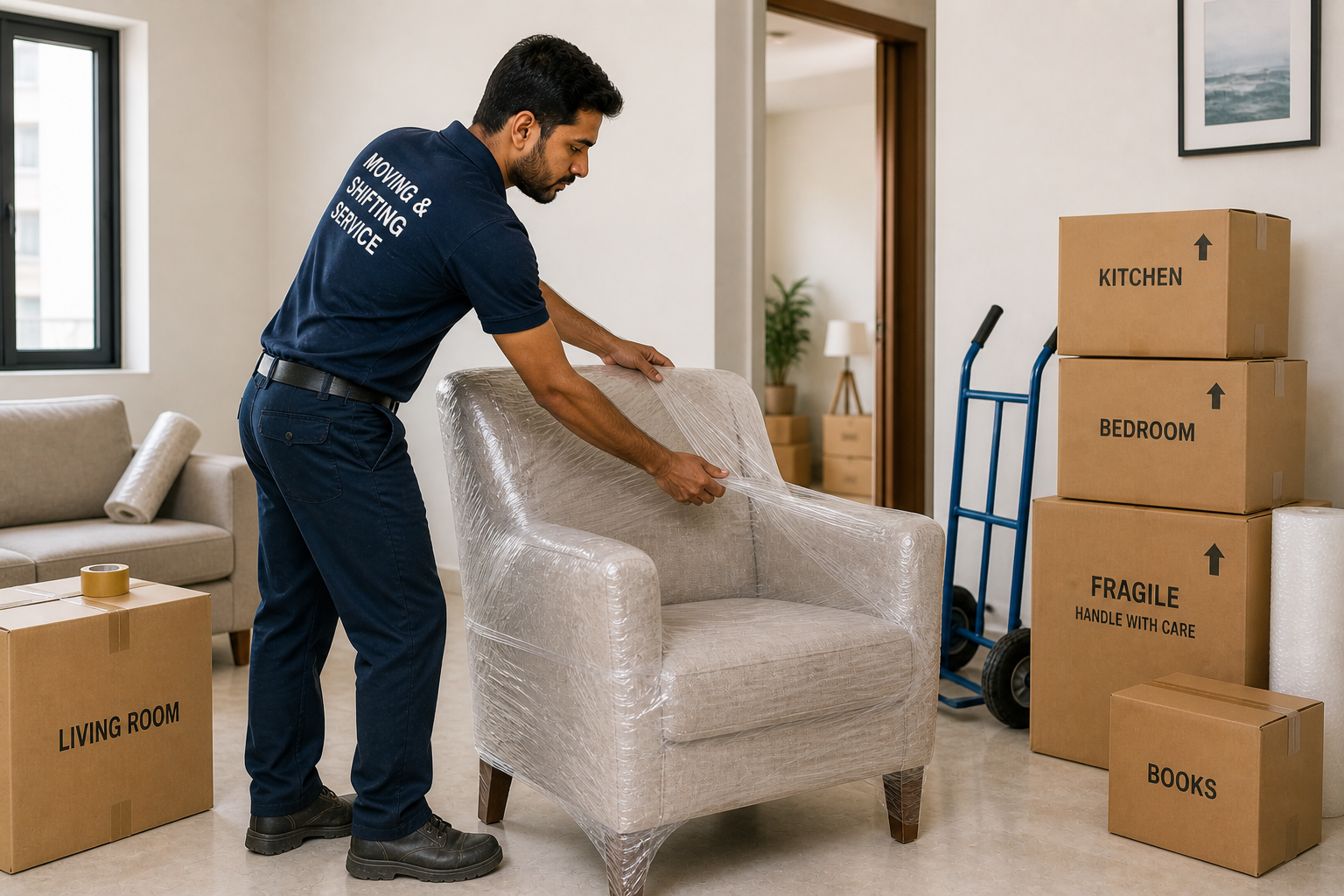Moving and shifting service by Doha ProFix Solutions in Doha Qatar